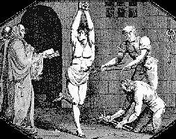 Tortura dell'Inquisizione Cristana Cattolica